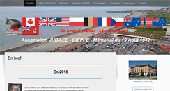 Desktop Screenshot of dieppe-operationjubilee-19aout1942.fr