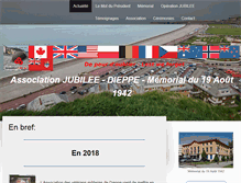 Tablet Screenshot of dieppe-operationjubilee-19aout1942.fr